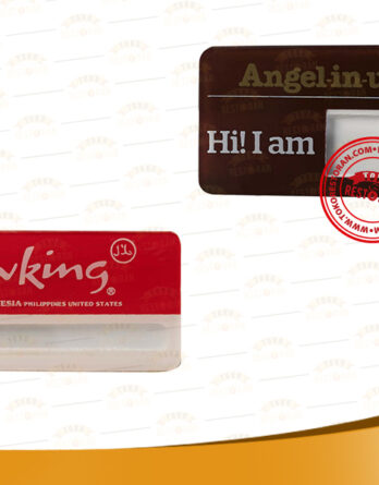 Name Tag Acrylic Selip Nama