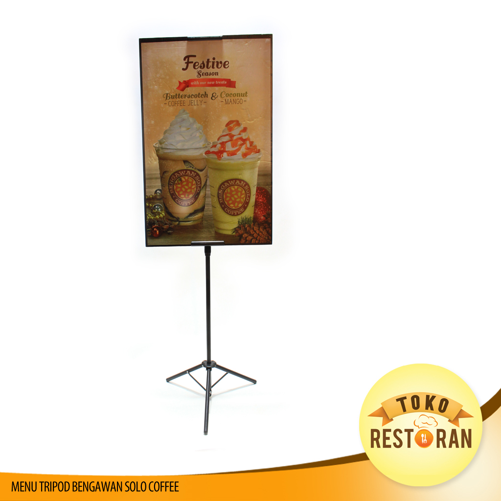 Menu tripod Kaki 3 Toko  Restoran 