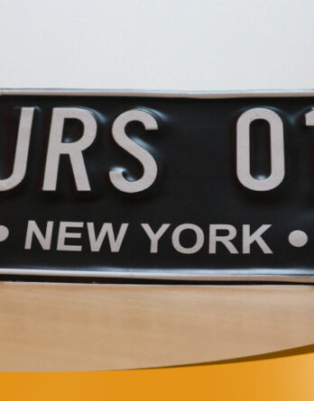 Nomor Meja Plat Timbul + Cutting Sticker