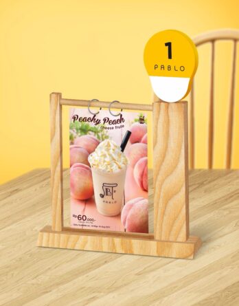 Tentcard Kayu + Ring  + Kupingan