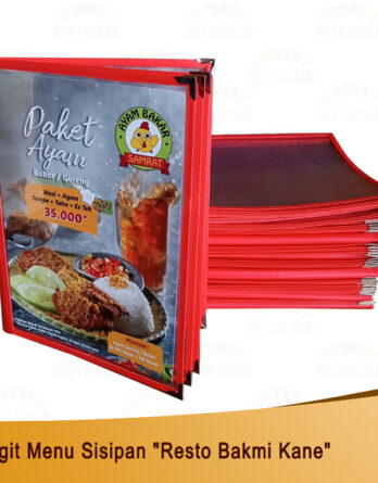Cover Menu Lipat Mika Rigit